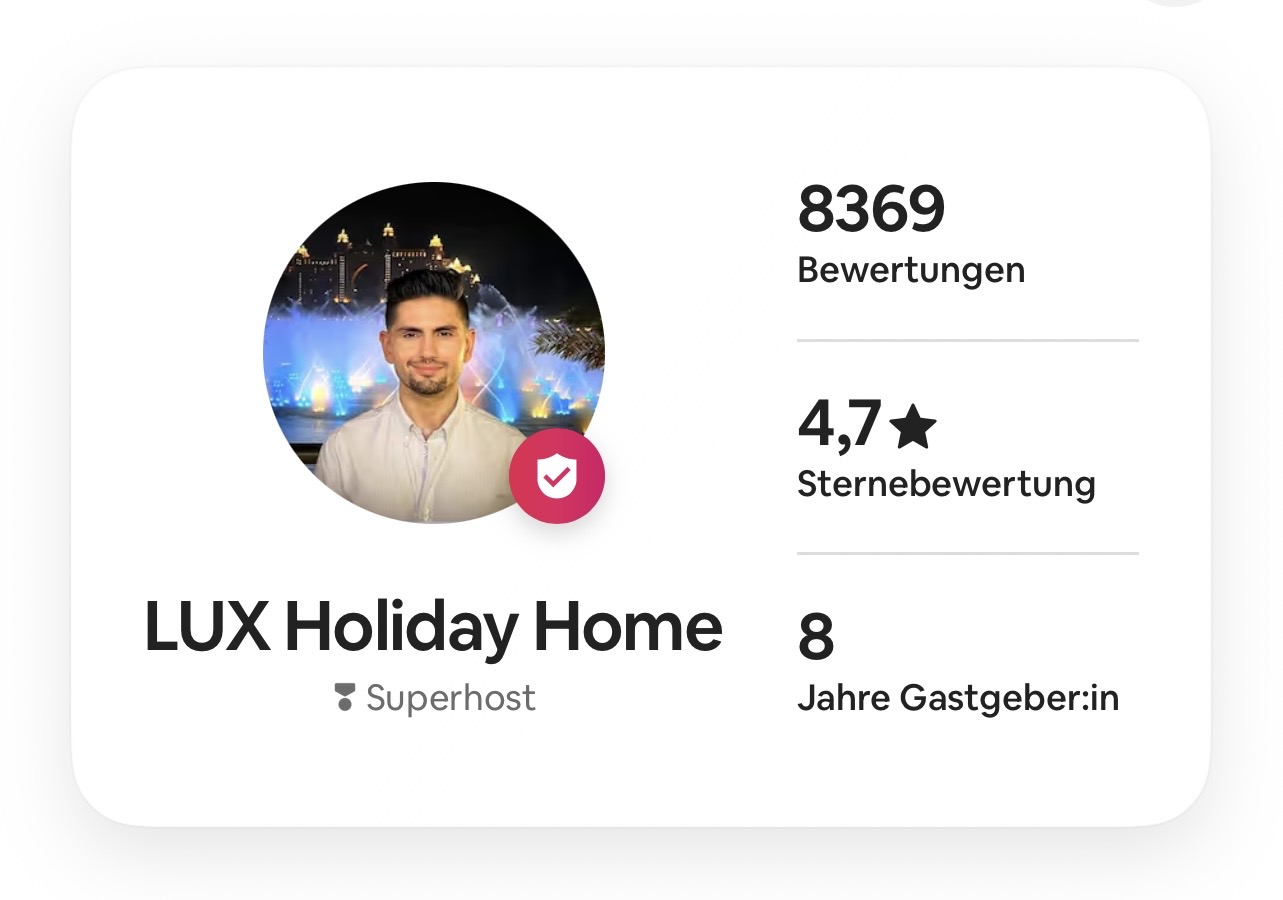 8 Jahre Gastgeber · 8.369 Bewertungen